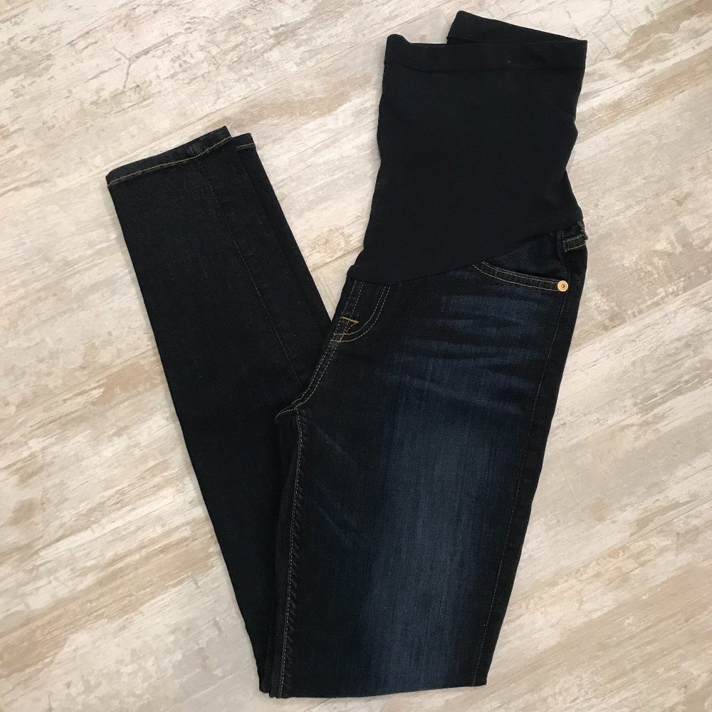 7 for all Mankind Skinny Maternity Jean
